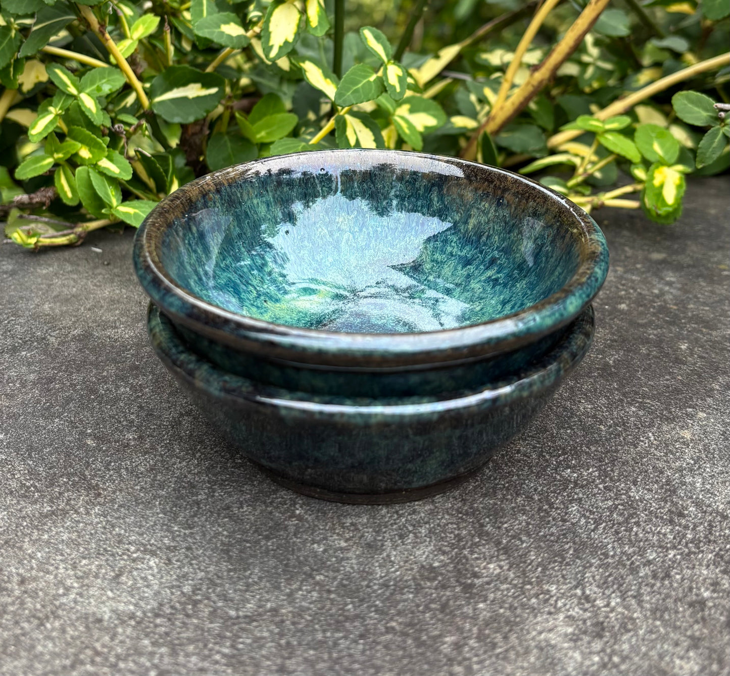 Small Dark Green Bowl