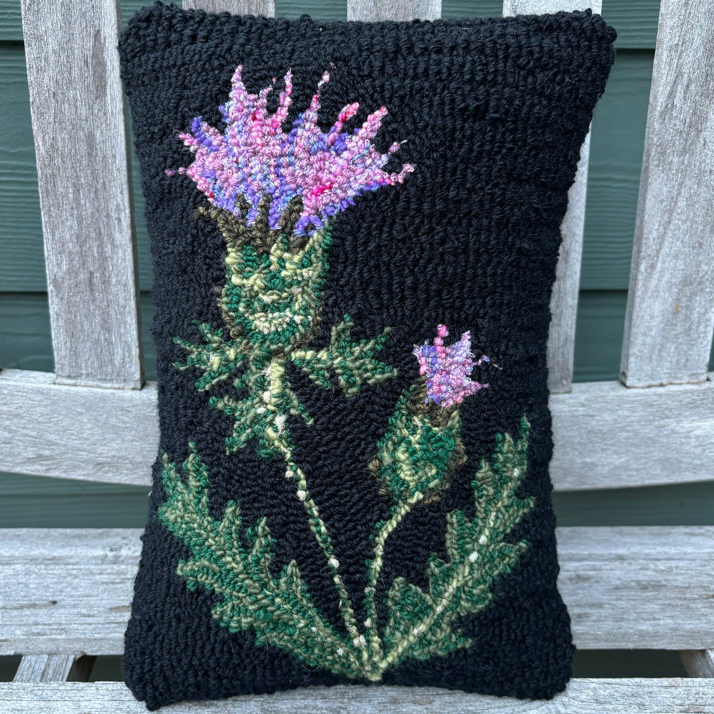 Tufted Thistle Pillow