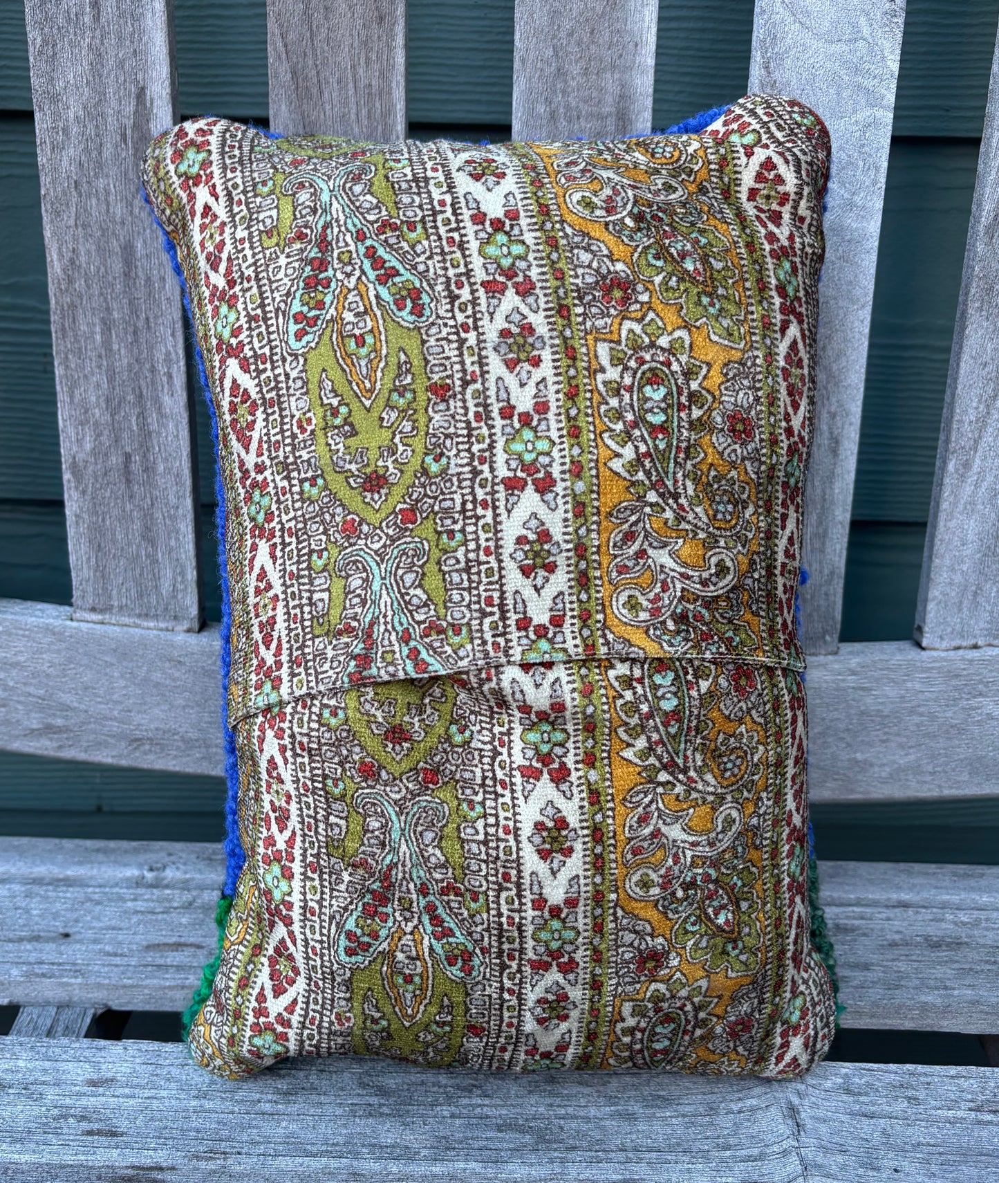 Tufted Yellow House Pillow