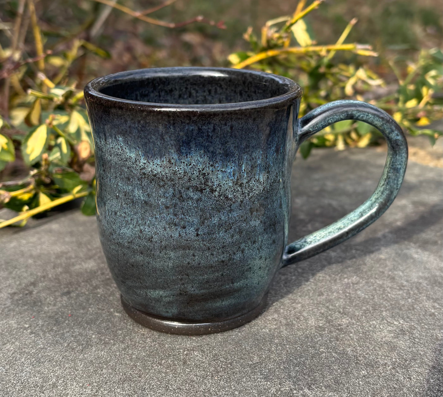 Gray Blue Mug 12oz