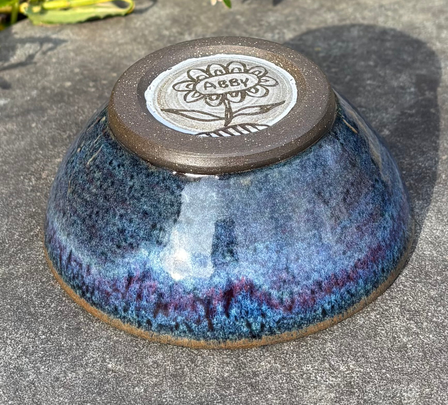 Small Purple Blue Bowl