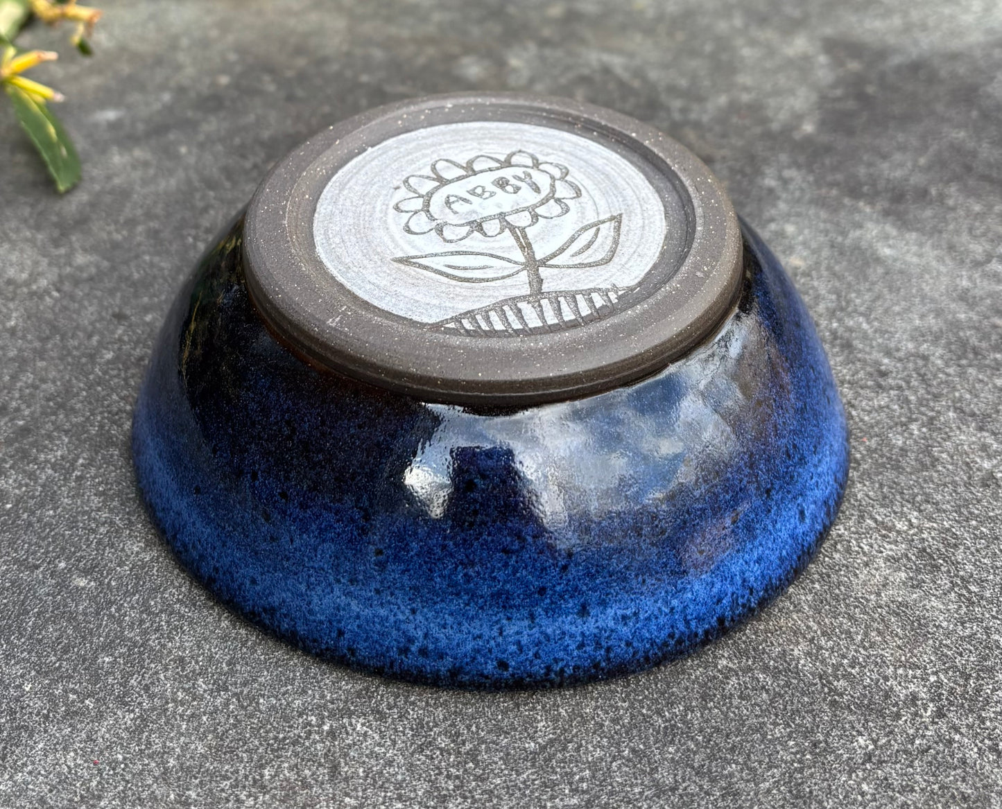 Small Dark Blue Bowl