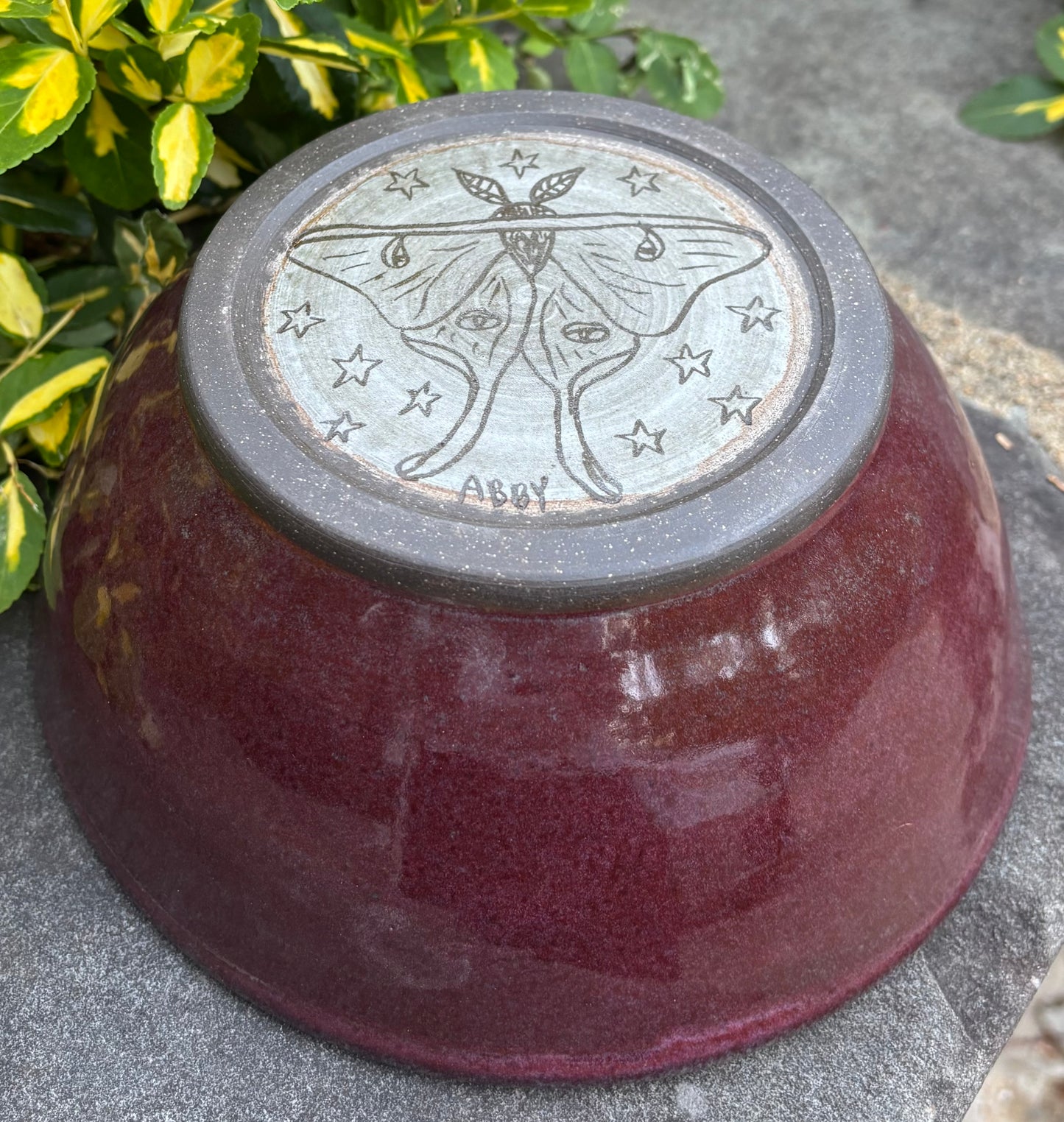 Large Red Bowl