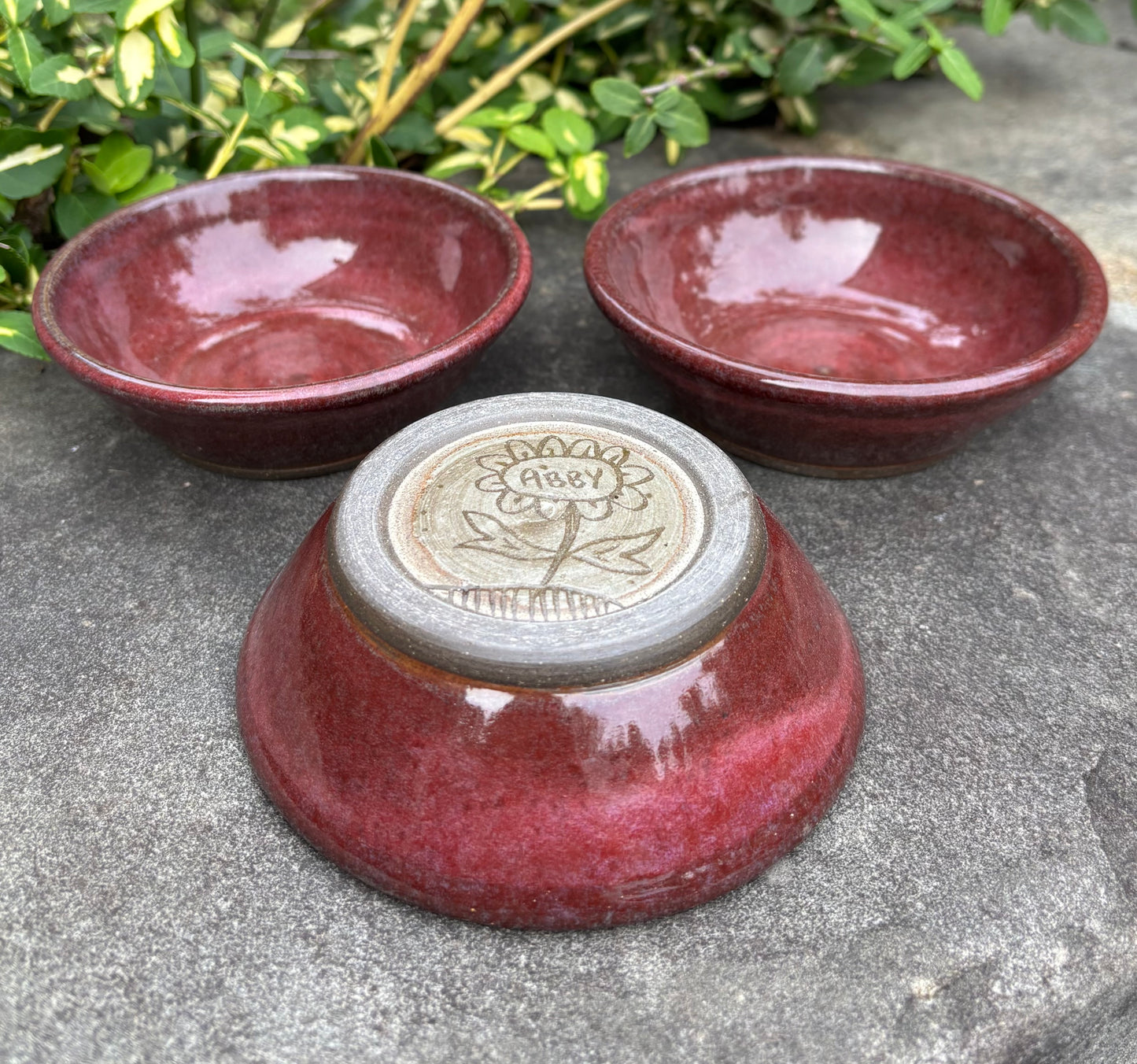 Small Red Bowl