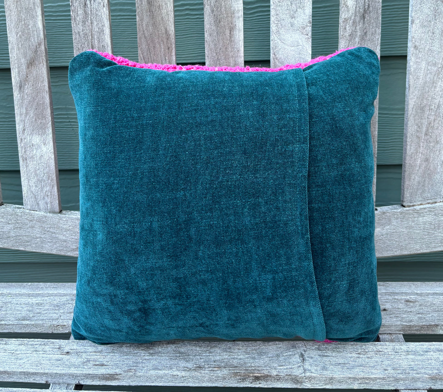 Tufted June Bug Pillow