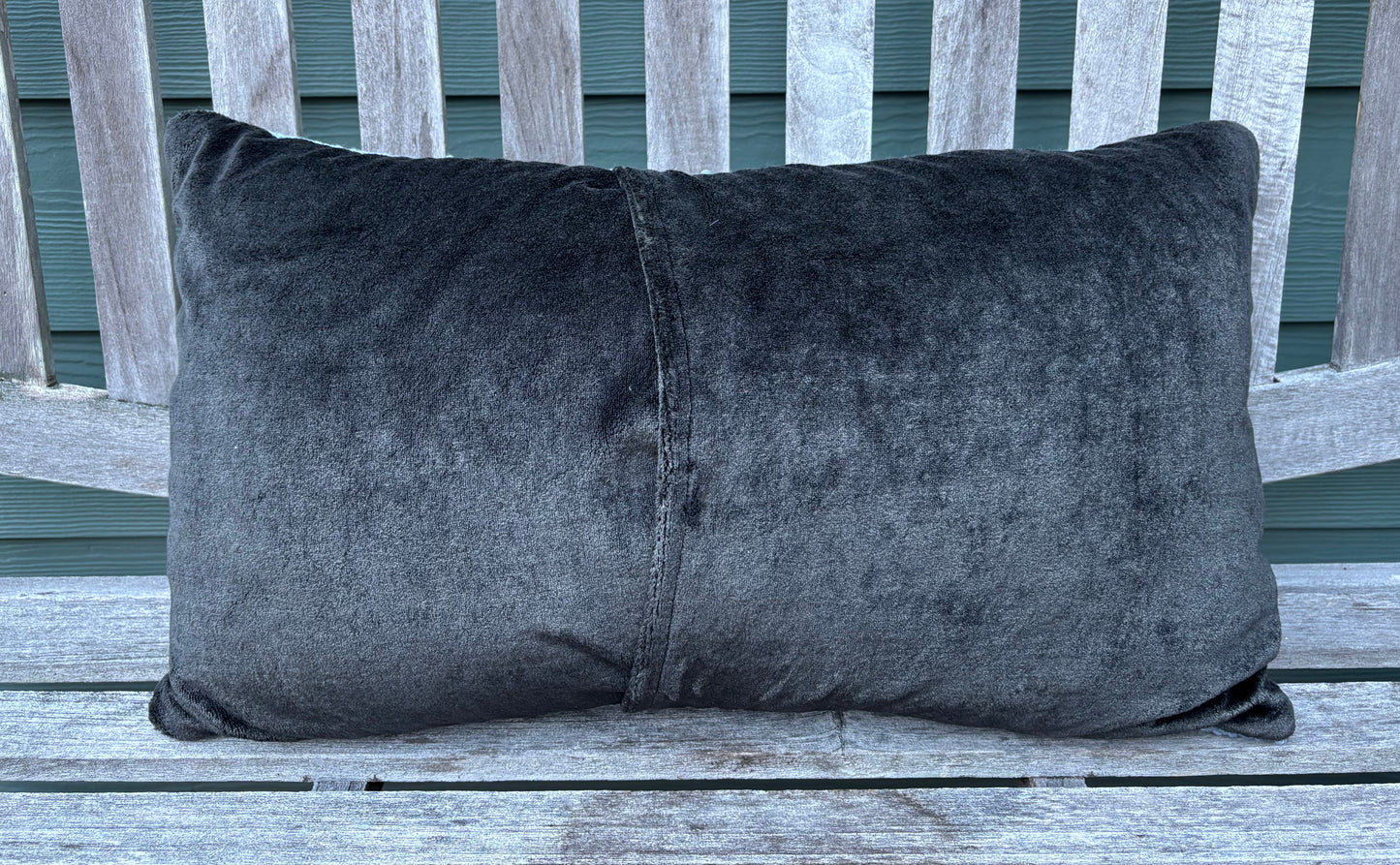 Tufted Monarch Butterfly Pillow