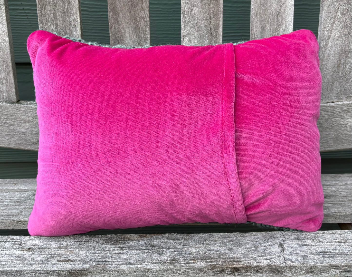 Tufted Pink Slug Pillow