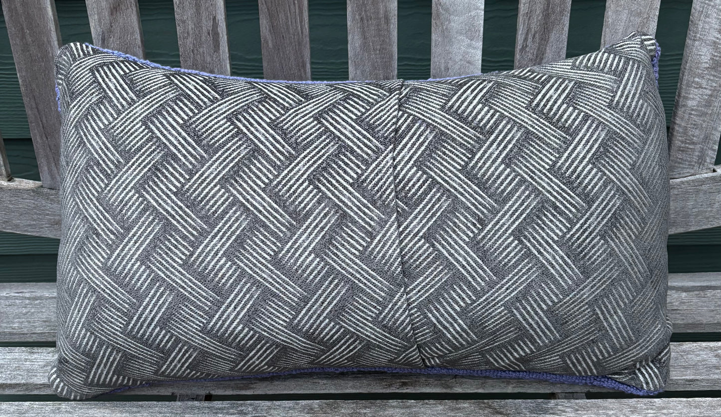 Tufted Buckeye Butterfly Pillow