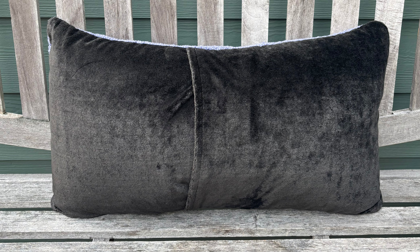 Tufted Great Spangled Fritillary Butterfly Pillow