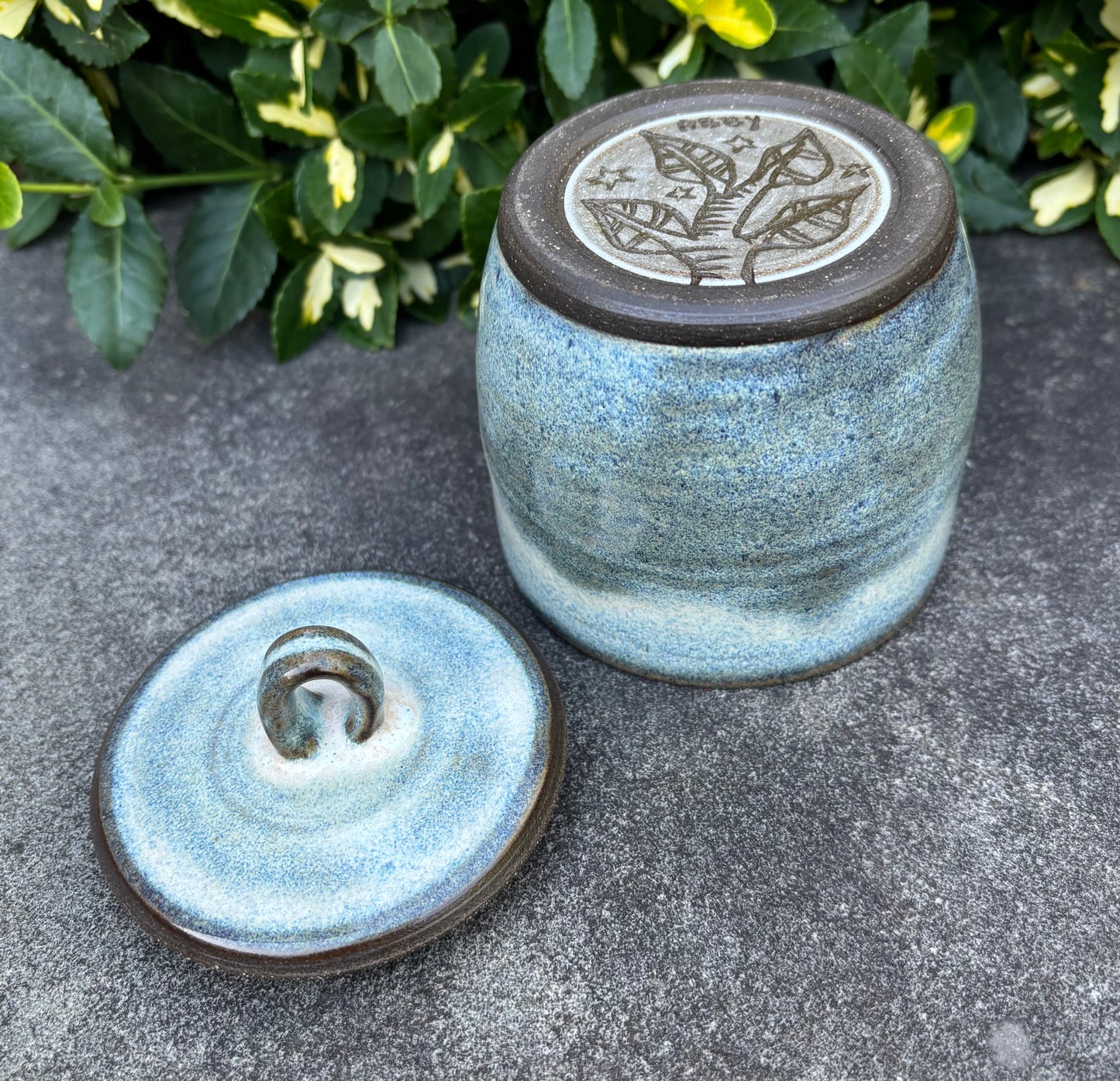 Light Blue Jar
