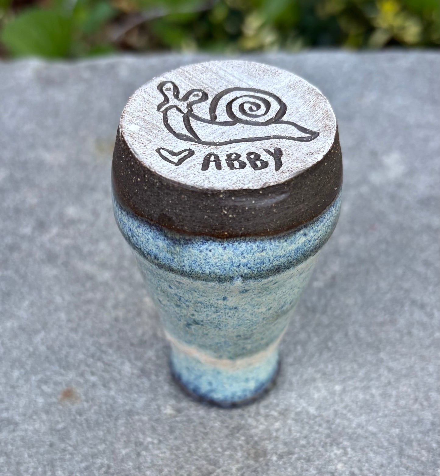 Tiny Light Blue Vase