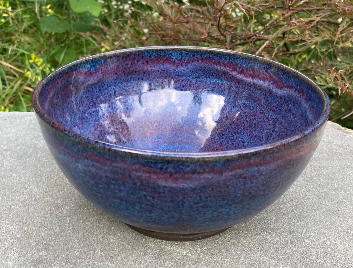 Medium Purple Blue Bowl