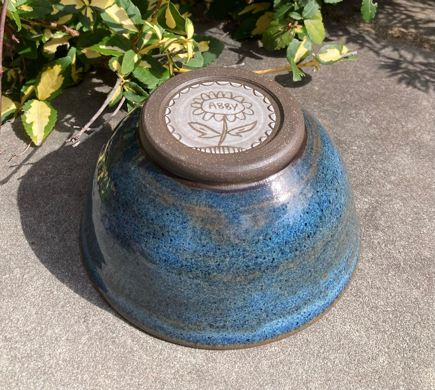 Medium Blue Bowl