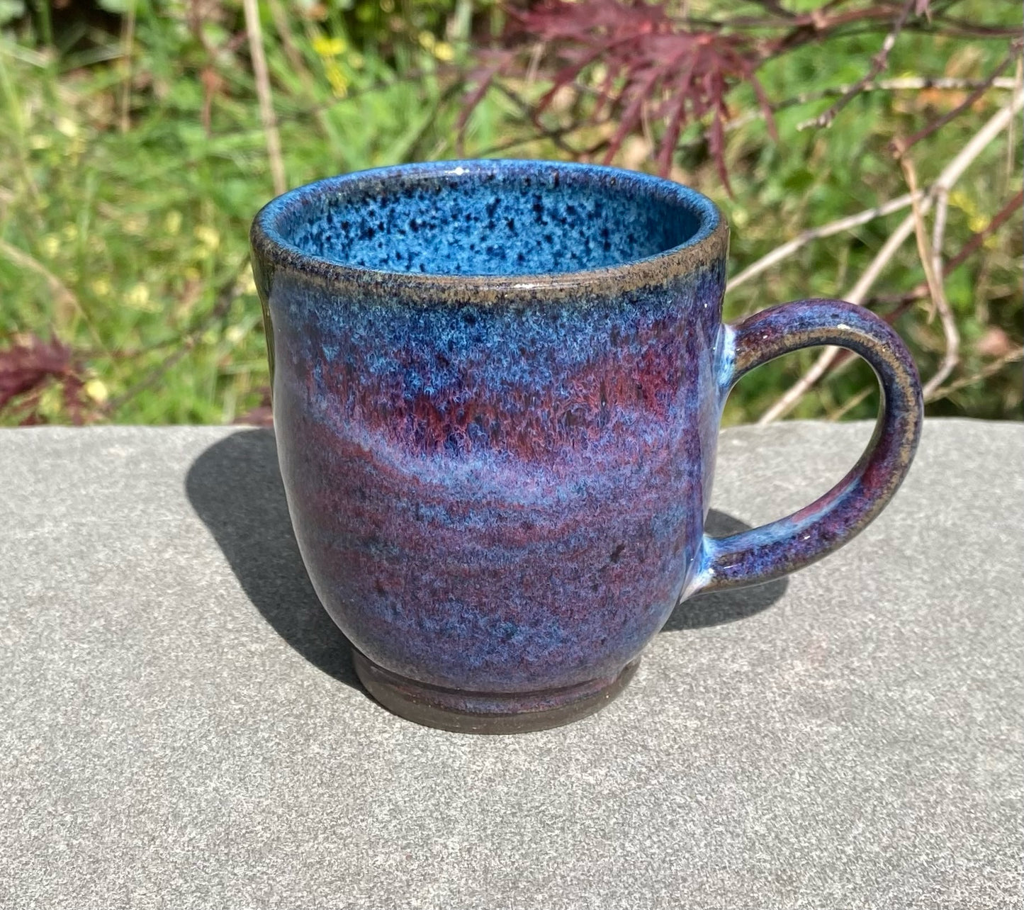 Small Purple and Blue Mug 5oz
