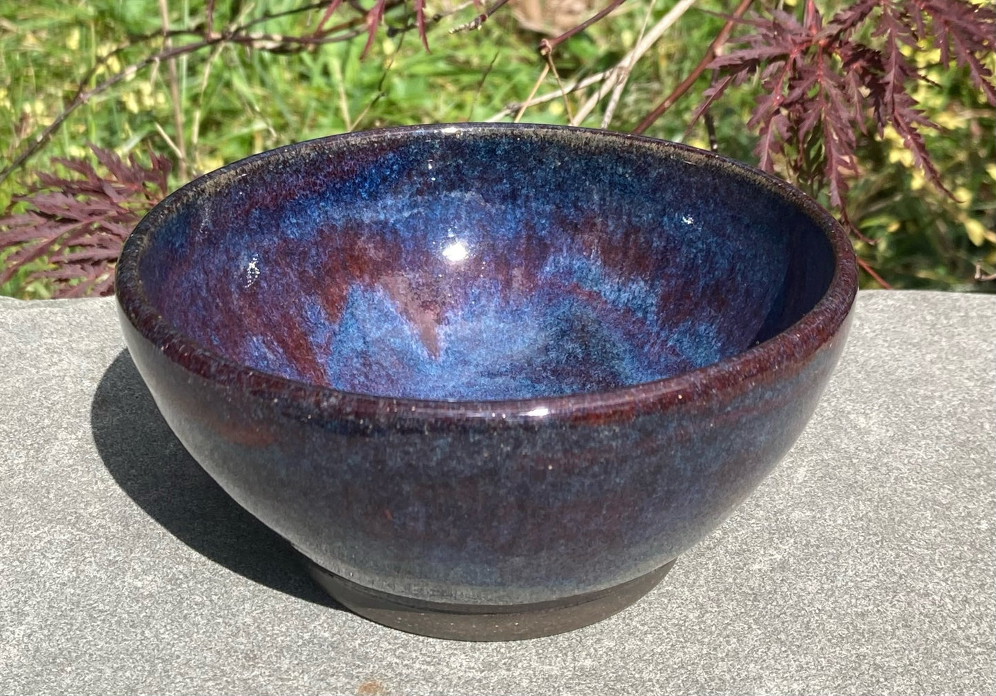 Medium Small Dark Purple Bowl