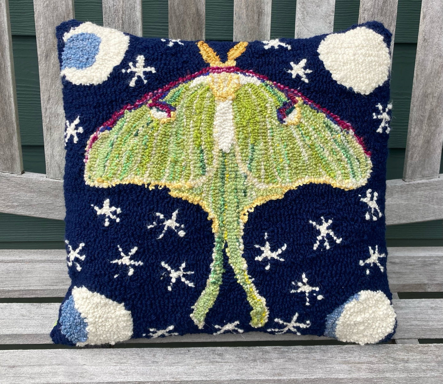 Tufted Luna Moth Pillow
