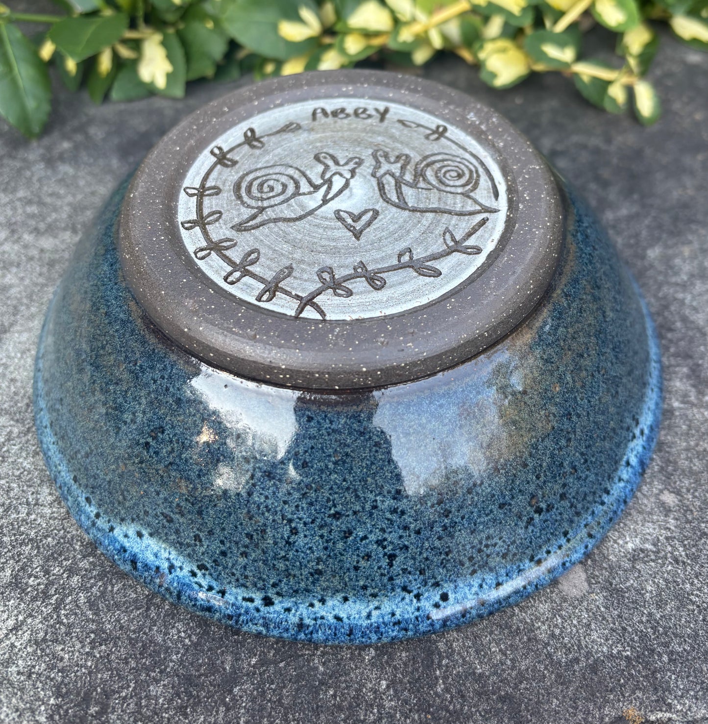 Medium Small Blue Bowl
