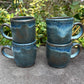 Small Blue and Brown Mug 4oz