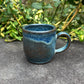 Small Blue and Brown Mug 4oz