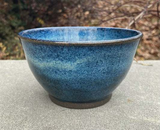 Small Bright Blue Bowl