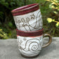 Small Carved Snail Love Mug 5oz