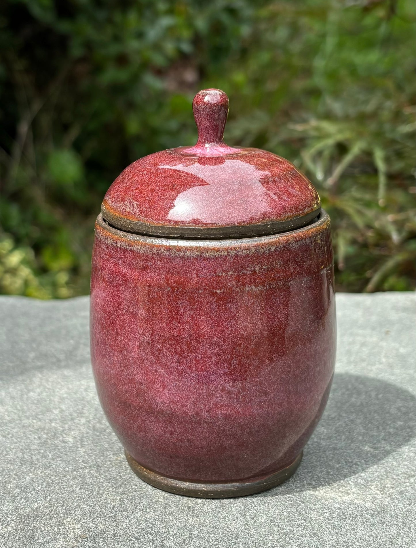 Small Red Jar