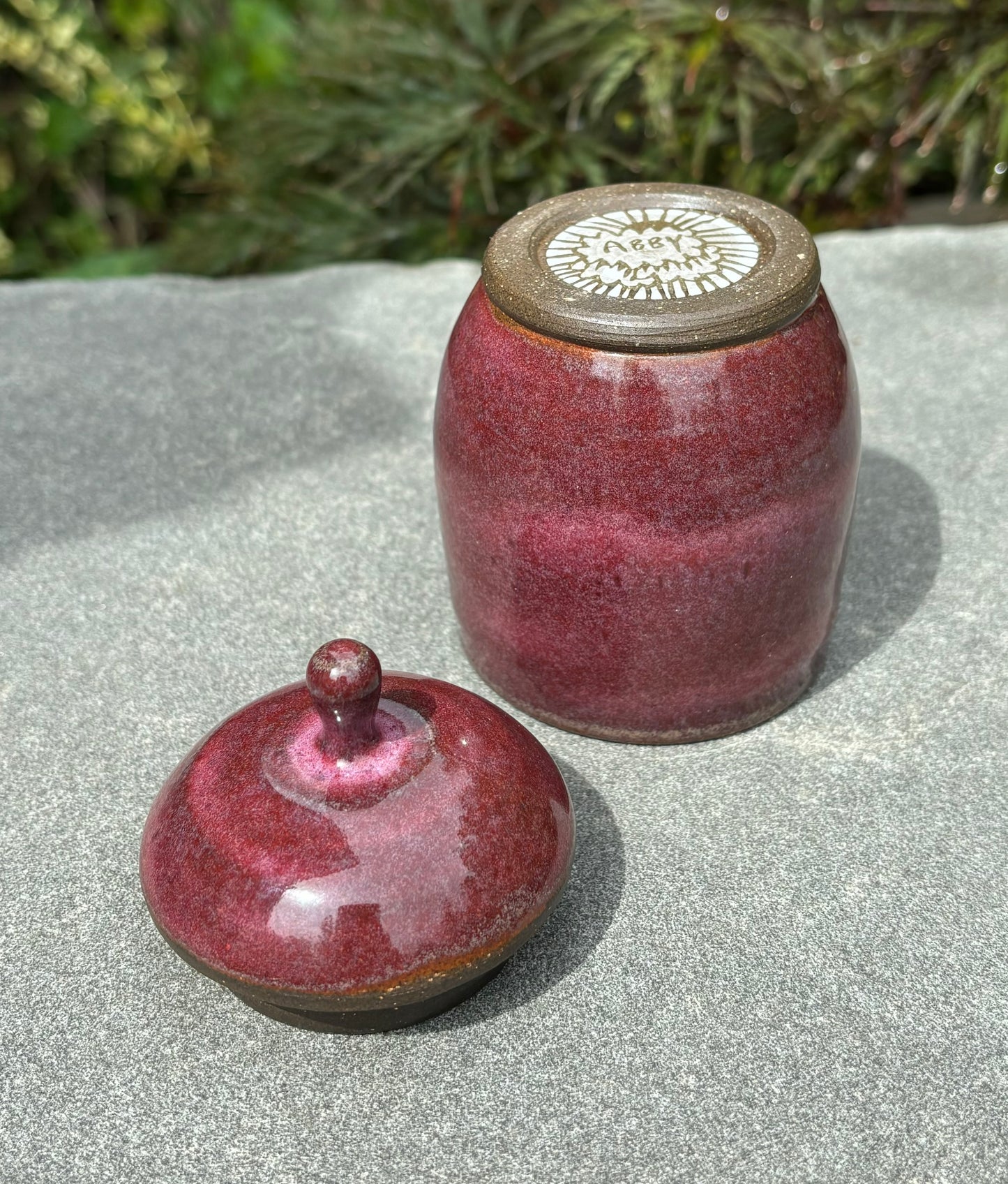 Small Red Jar