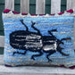 Tufted Bess Beetle Pillow