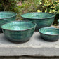 Green Nesting Bowl Set of 6