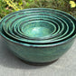 Green Nesting Bowl Set of 6