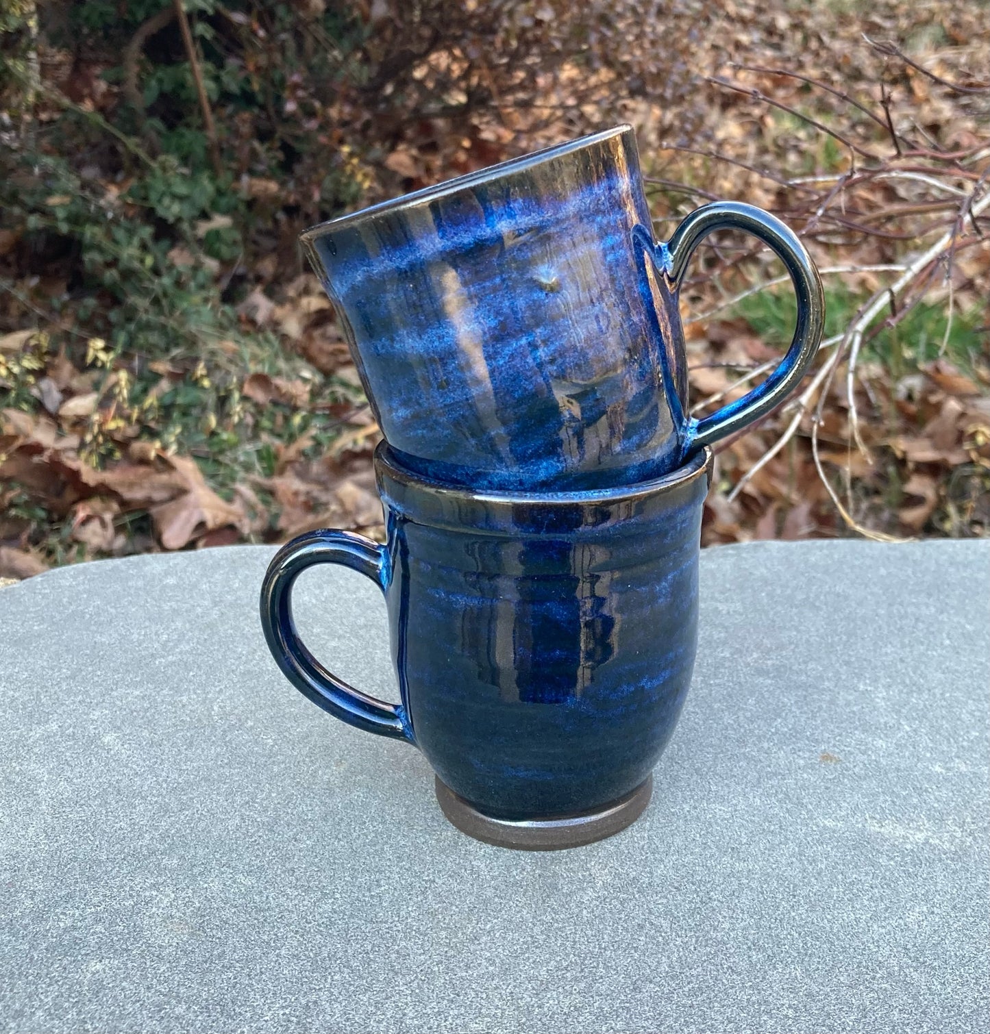 Small Dark Blue Mug 8oz