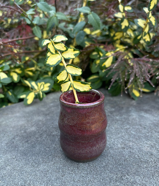 Tiny Red Bud Vase