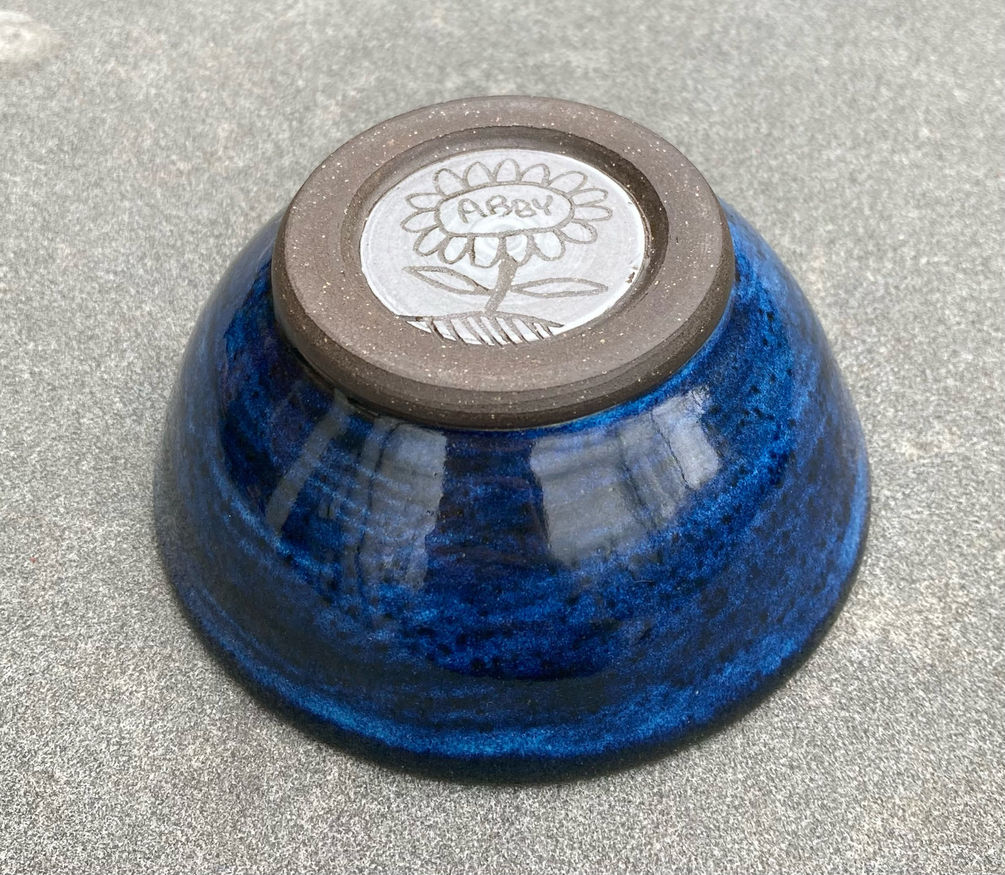 Small Dark Blue Bowl