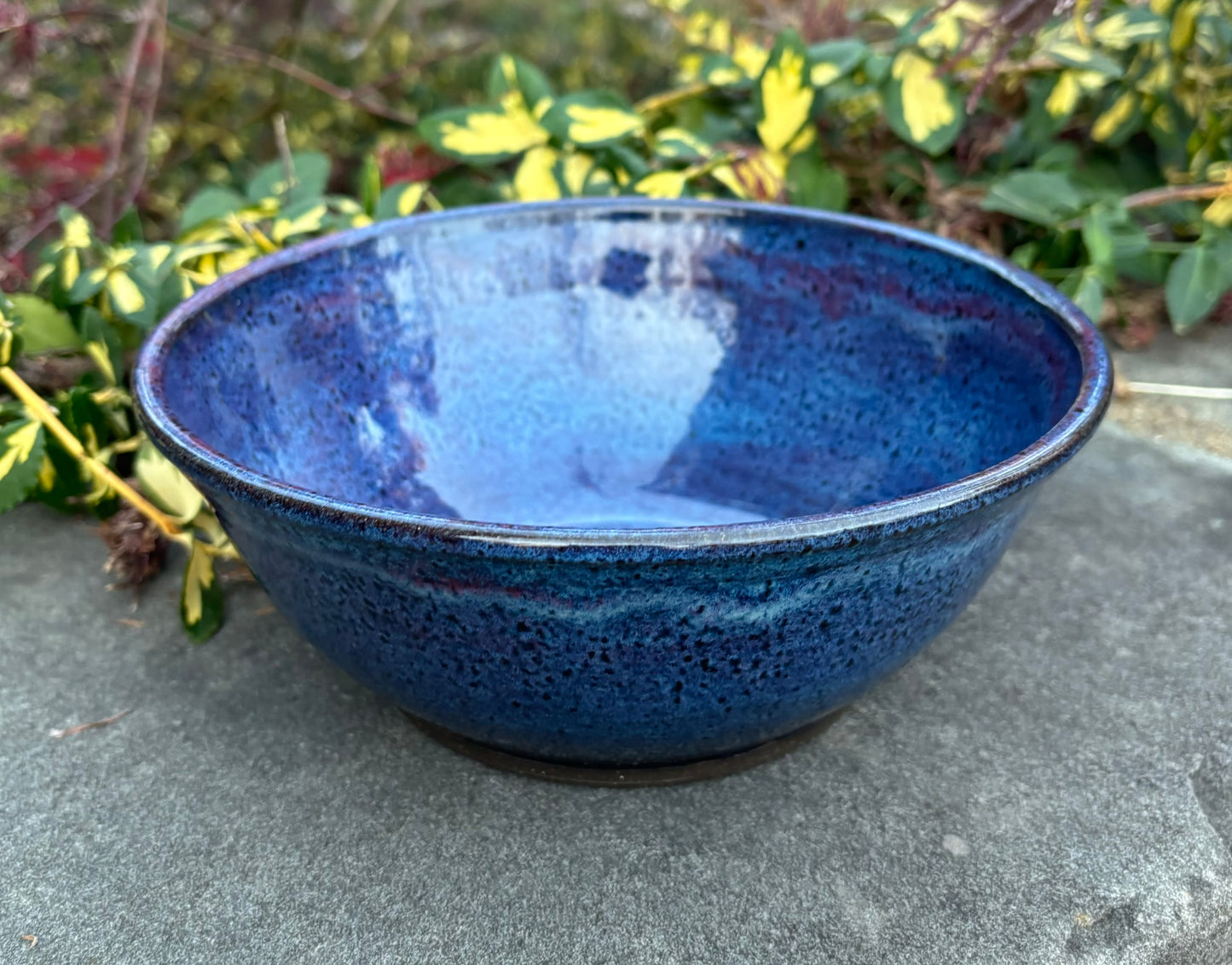 Medium Purple Blue Bowl