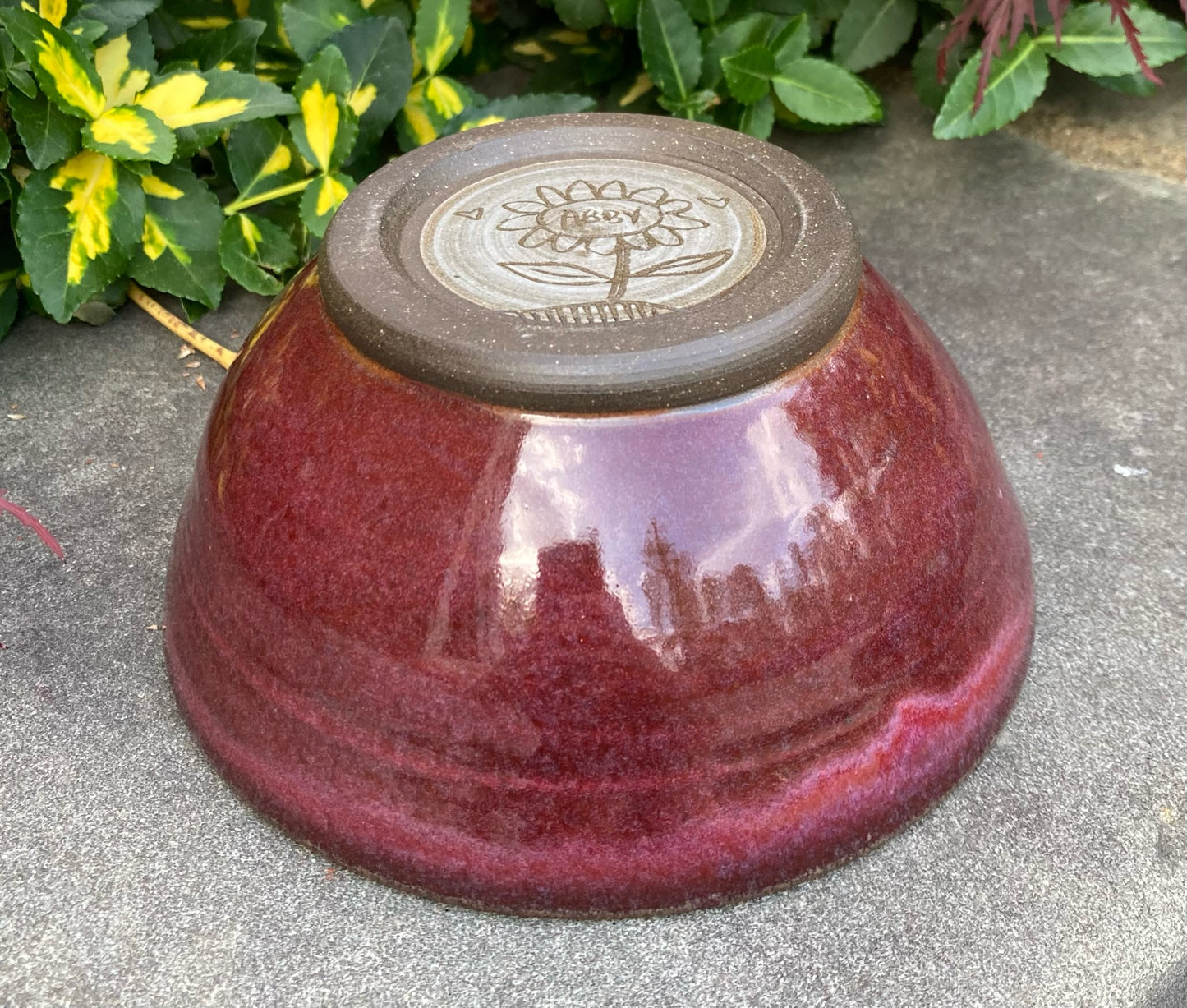 Medium Small Red Bowl