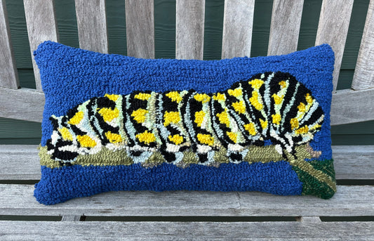 Tufted Swallowtail Caterpillar Pillow