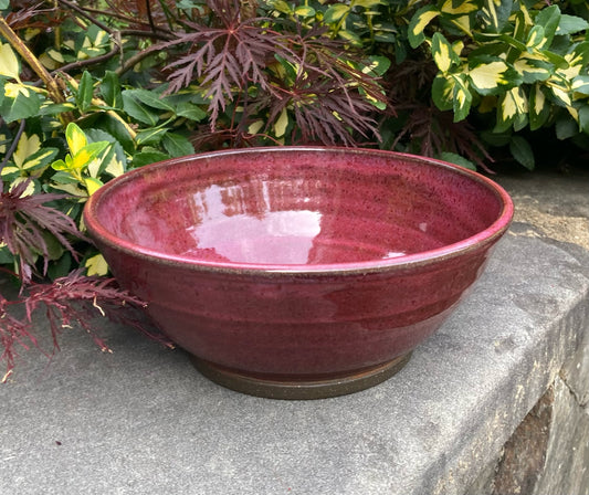 Medium Red Bowl