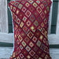 Tufted Red House Pillow