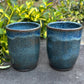 Handleless Blue Cup 12oz