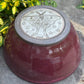 Large Red Bowl