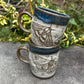 Small Carved Moth Mug 5oz