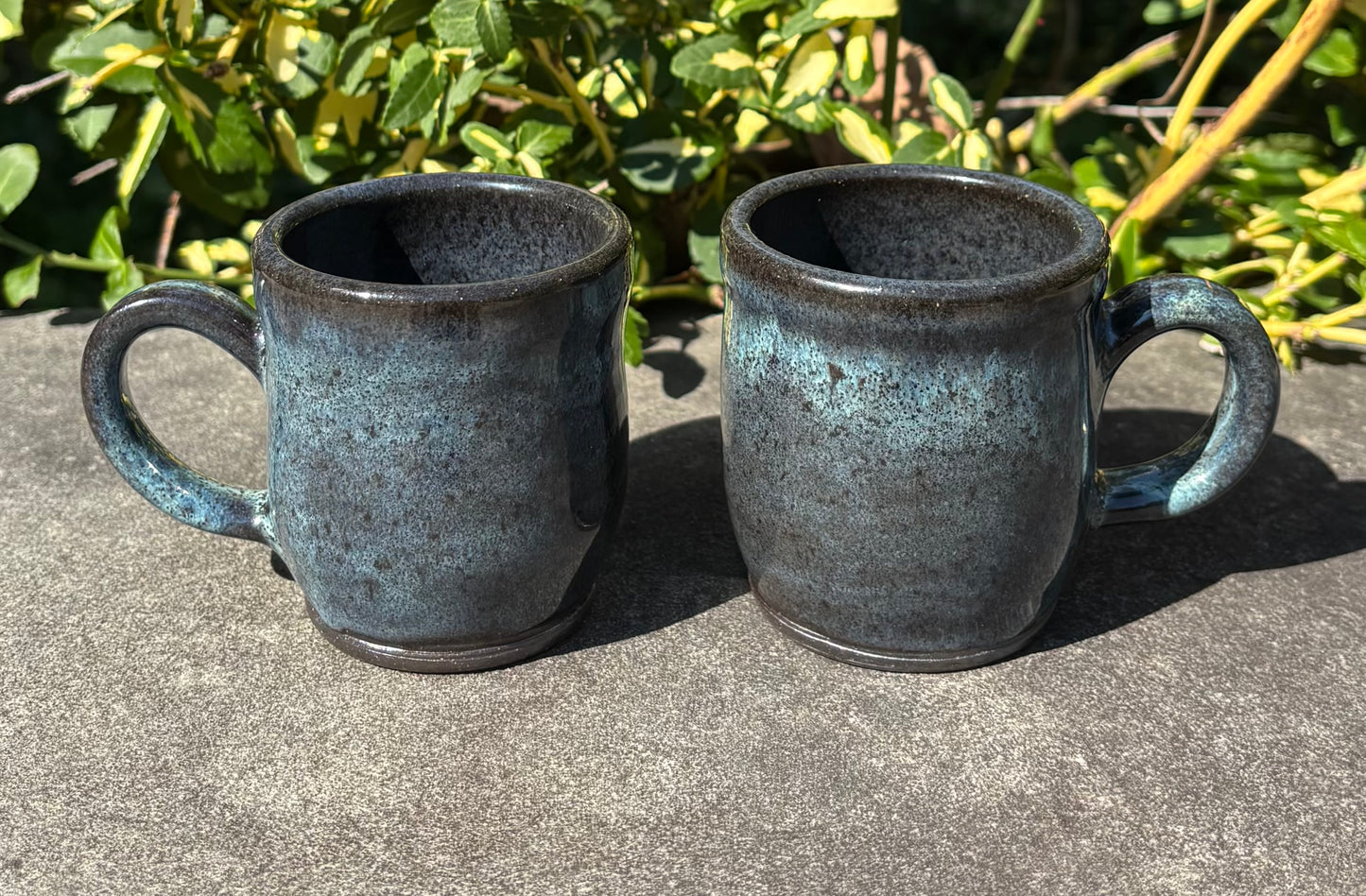 Small Gray Blue Mug 4oz