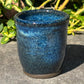 Small Handleless Blue Cup 4oz