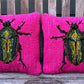 Tufted June Bug Pillow