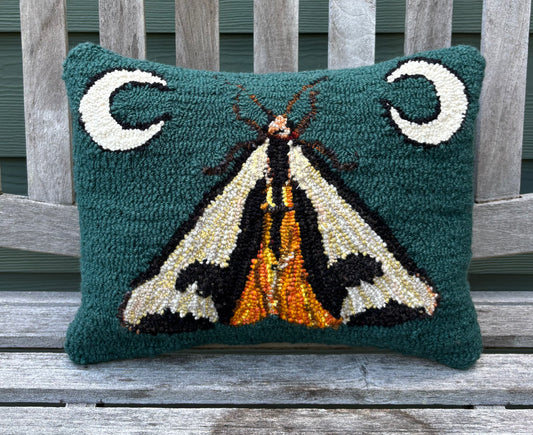 Tufted Clymene Moth Pillow