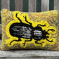 Tufted Yellow Bess Beetle Pillow