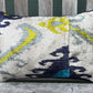 Tufted Green Slug Pillow