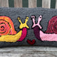 Tufted Snail Love Pillow