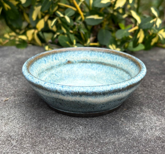 Tiny Light Bright Blue Bowl