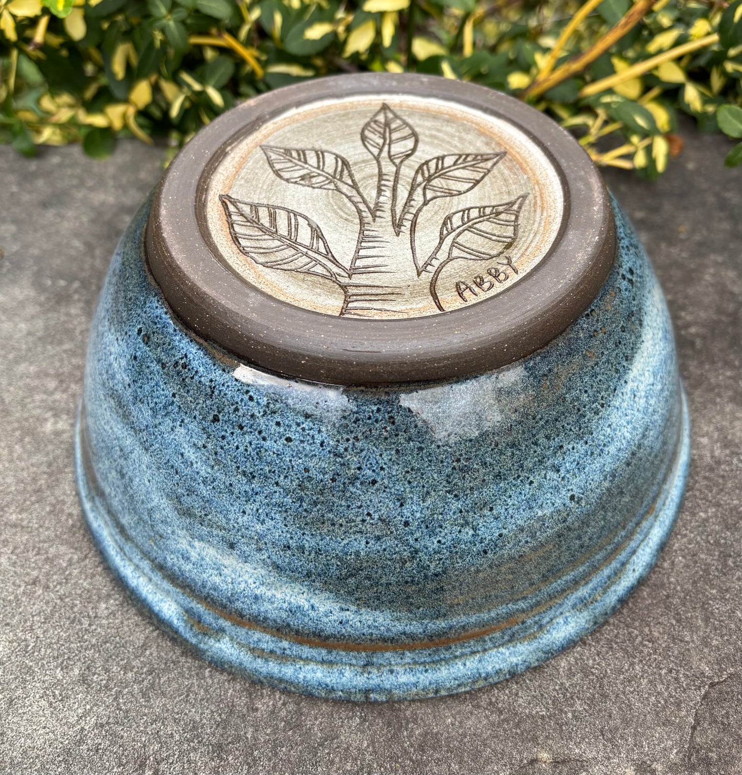 Large Light Blue Bowl